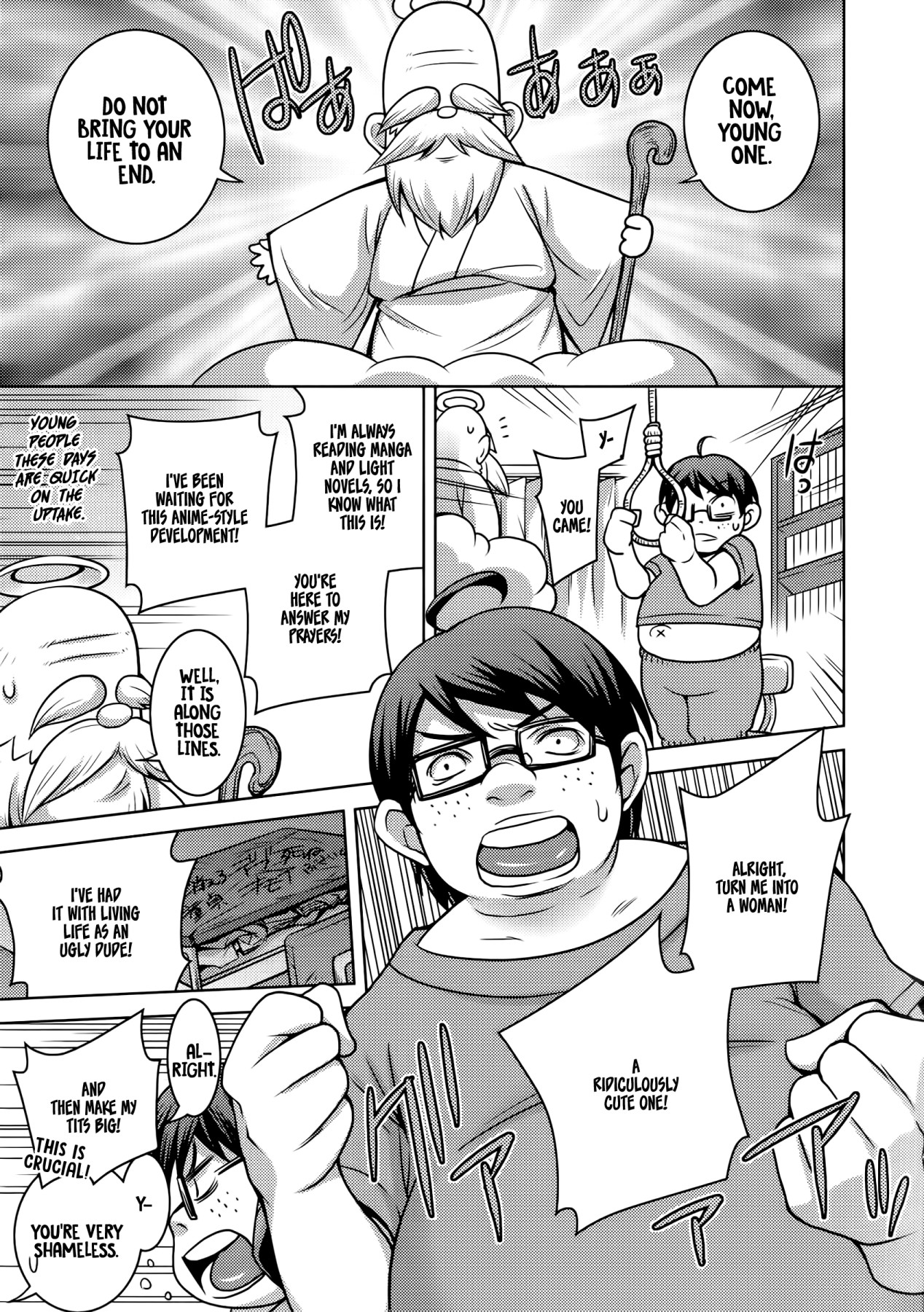 Hentai Manga Comic-Can I Live A Better Life, As A Girl?-Read-1